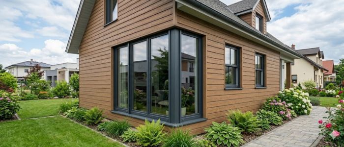 WPC сайдингът модерна визия